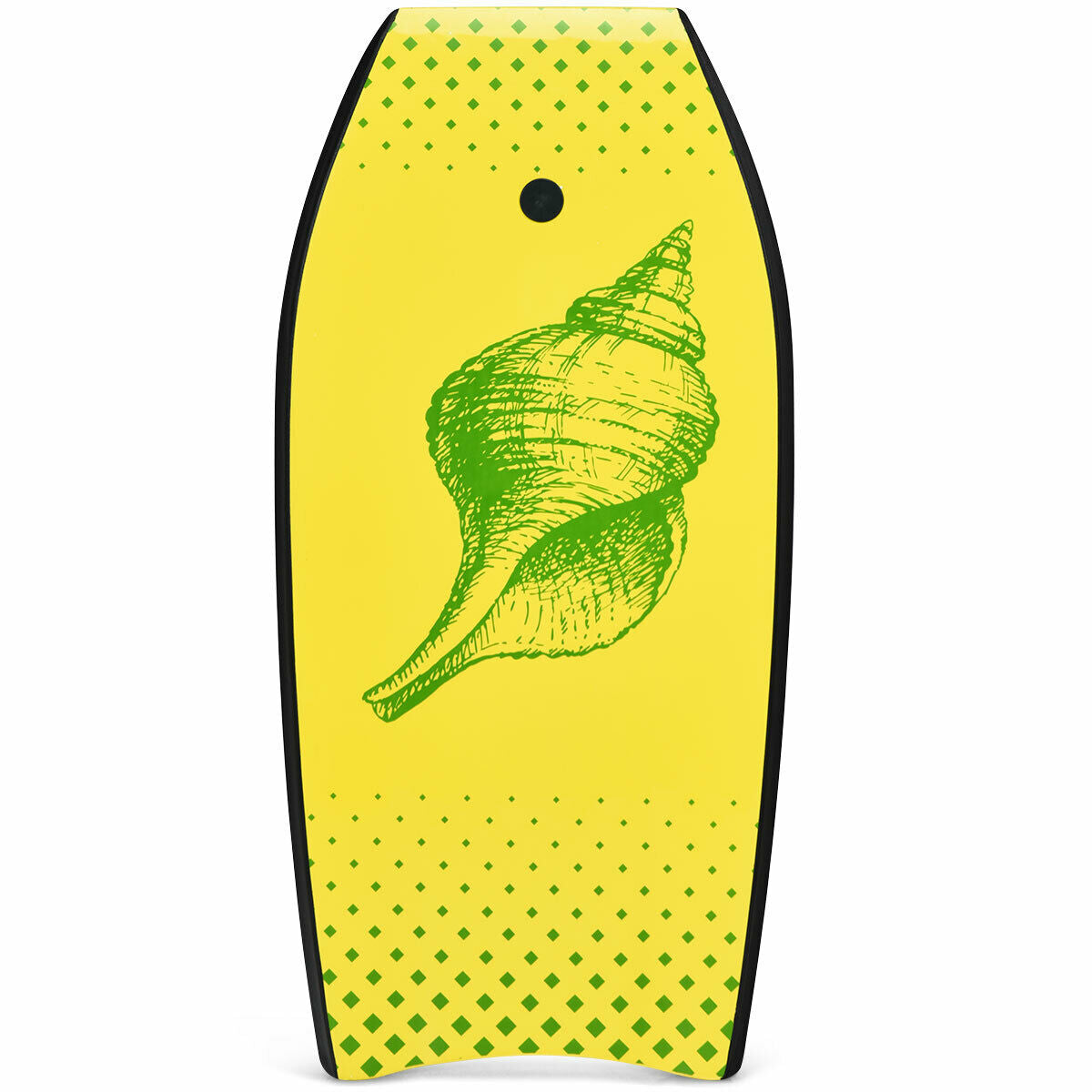Super Lightweight Surfing Bodyboard-L - Color: Yellow - Size: L