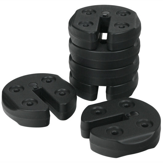 $49 Only! Set of 6 Canopy Weights 30lbs Water Sand Filled Weight Plate Kit