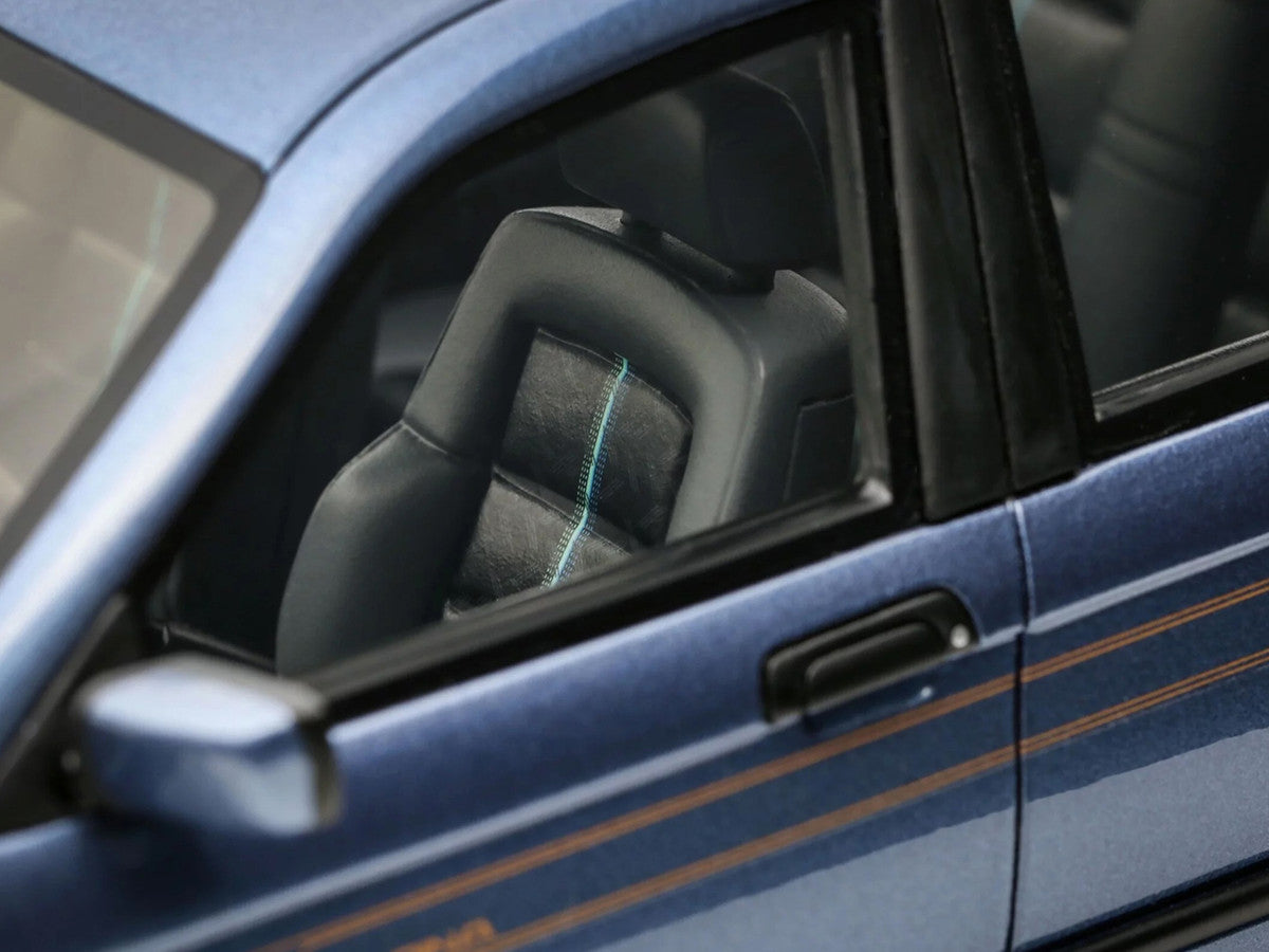 1992 BMW Alpina B6 2.8 Alpina Blue Metallic Limited Edition to 2500 pieces Worldwide 1/18 Model Car by Otto Mobile