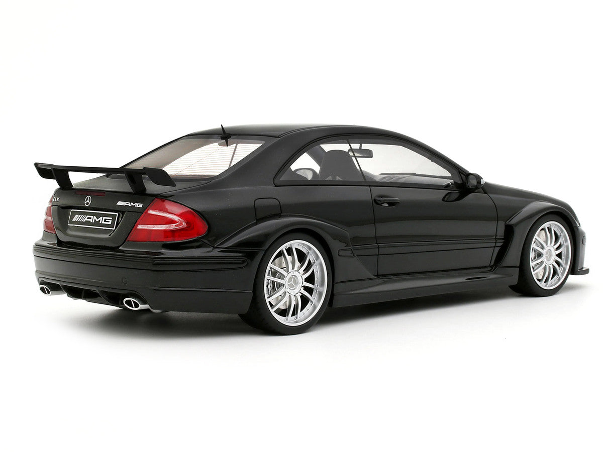 2004 Mercedes-Benz C209 CLK DTM AMG Coupe Obsidian Black Metallic Limited Edition to 999 pieces Worldwide 1/18 Model Car by Otto Mobile