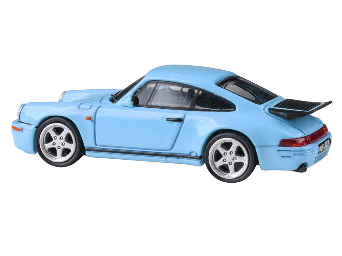 1987 RUF CTR Gulf Blue 1/64 Diecast Model Car by Paragon Models