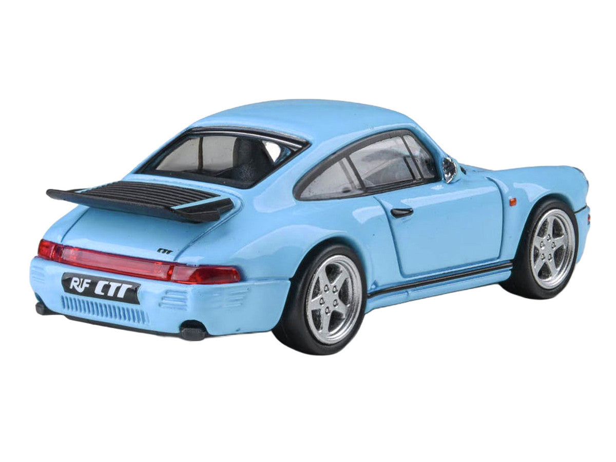 1987 RUF CTR Gulf Blue 1/64 Diecast Model Car by Paragon Models