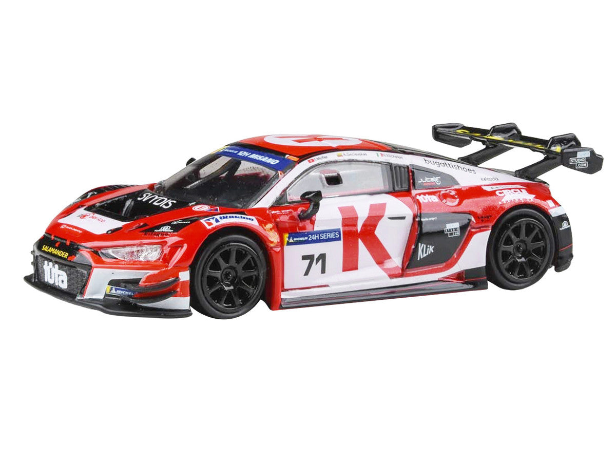 Audi R8 LMS GT3 EVO II #71 Arunas Geciauskas - Nicola Michelon - Tim Muller "Juta Racing" "12 Hours of Misano" (2025)  1/64 Diecast Model Car by Paragon Models