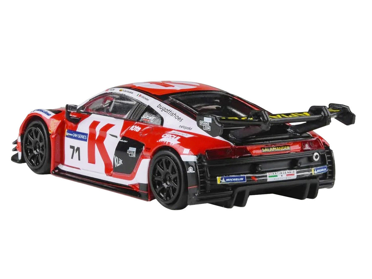 Audi R8 LMS GT3 EVO II #71 Arunas Geciauskas - Nicola Michelon - Tim Muller "Juta Racing" "12 Hours of Misano" (2025)  1/64 Diecast Model Car by Paragon Models