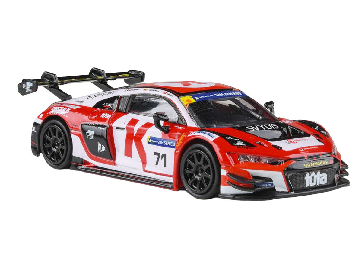 Audi R8 LMS GT3 EVO II #71 Arunas Geciauskas - Nicola Michelon - Tim Muller "Juta Racing" "12 Hours of Misano" (2025)  1/64 Diecast Model Car by Paragon Models