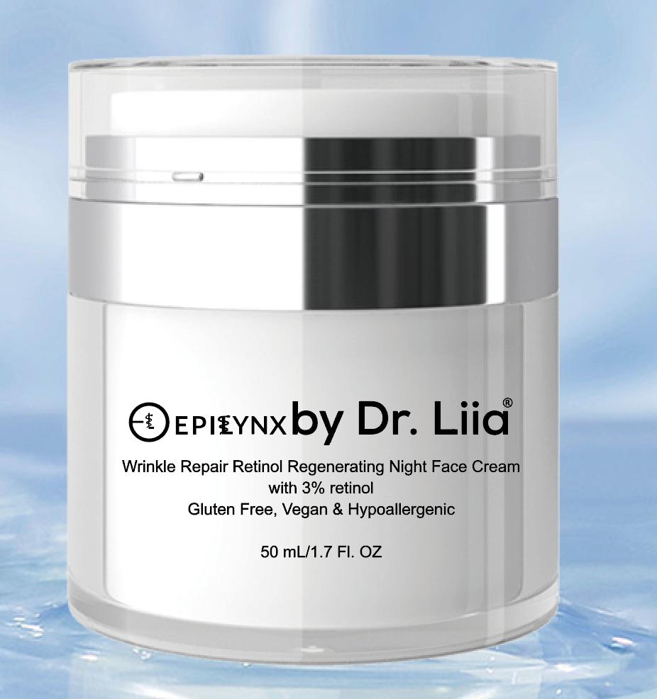 Wrinkle Repair Retinol Regenerating Night Face Cream with 3% Retinol