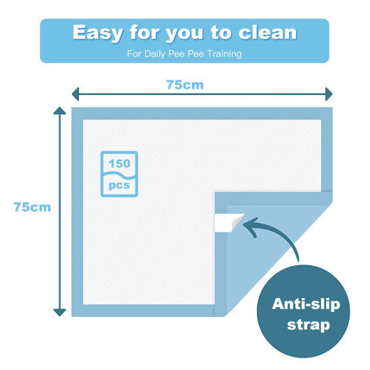 150  Pieces 24 x 36 Inch Pet Wee Pee Piddle Pad-S