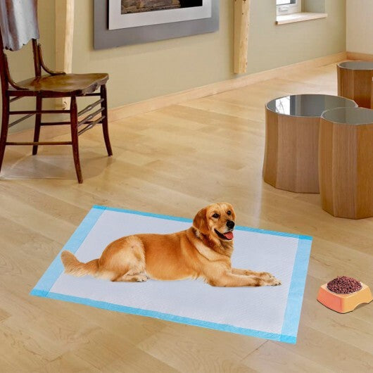 150  Pieces 24 x 36 Inch Pet Wee Pee Piddle Pad-S - Color: Light Blue - Size: S