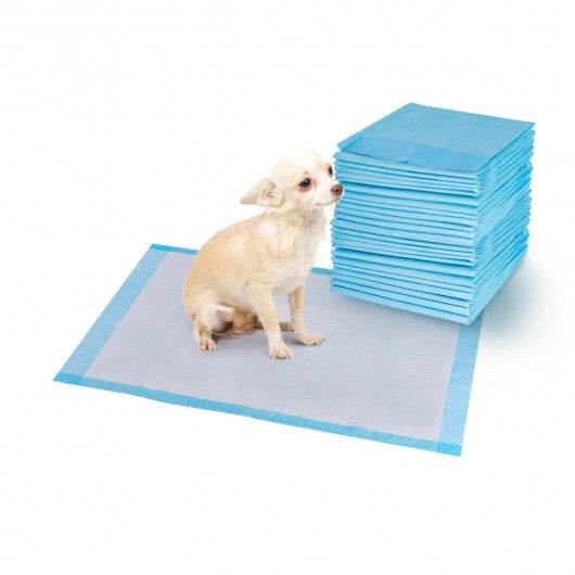 150  Pieces 24 x 36 Inch Pet Wee Pee Piddle Pad-S - Color: Light Blue - Size: S