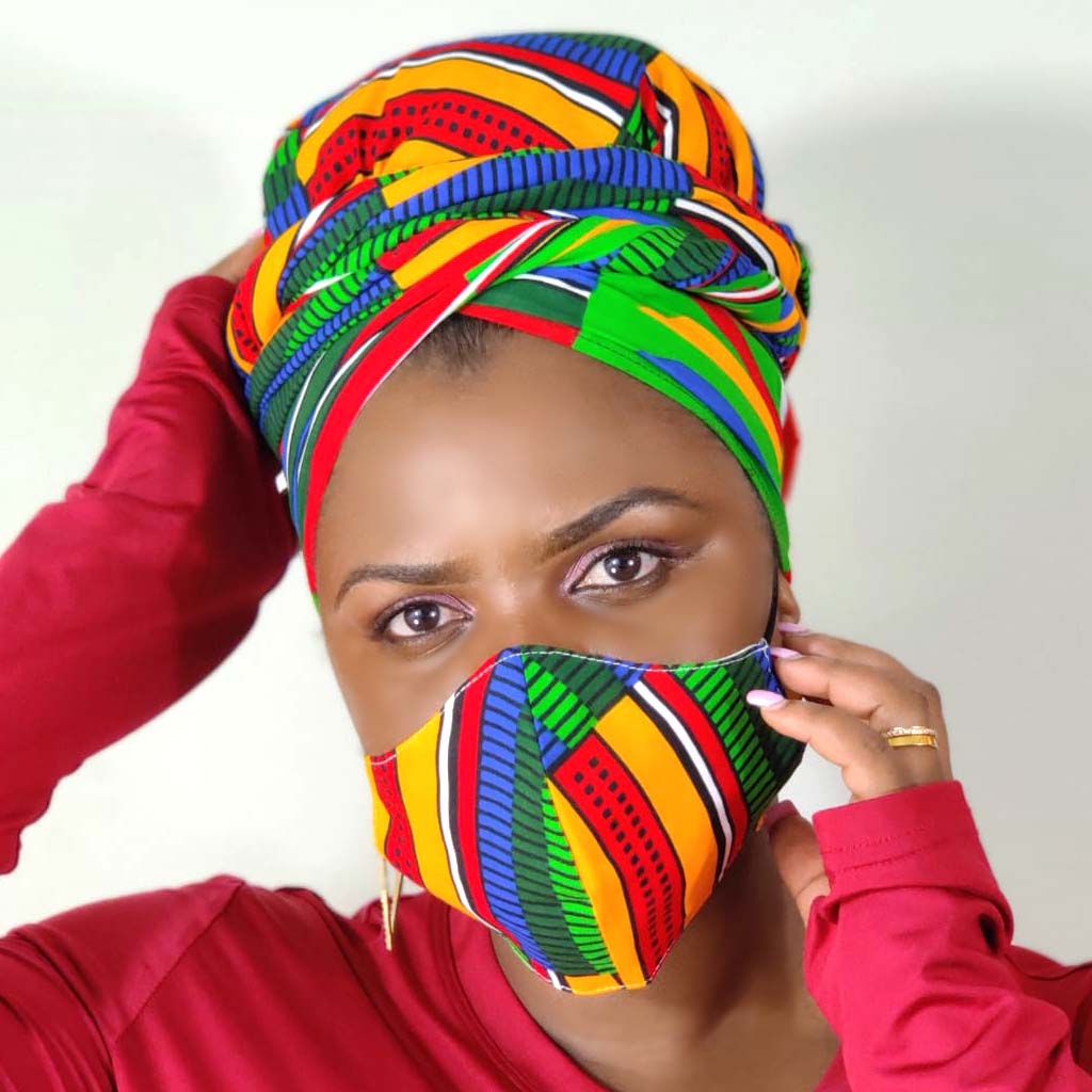 Namusisi Head Wrap & Face Mask