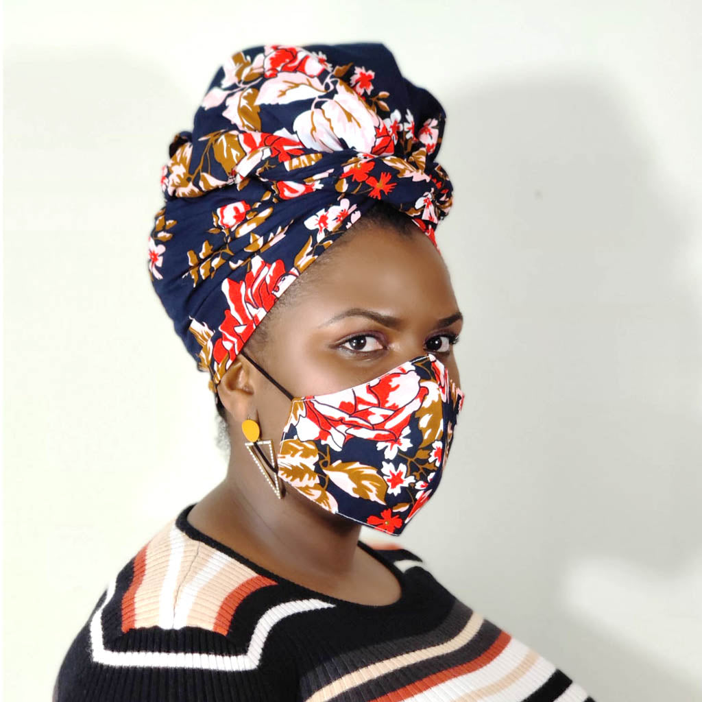 Nakimuli Head Wrap & Face Mask