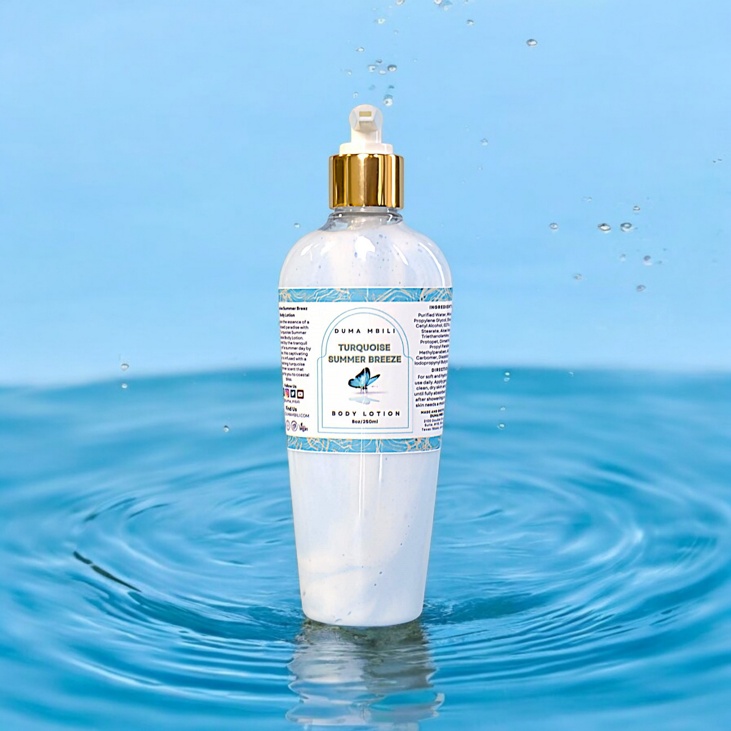 Turquoise Summer Breeze Body Lotion