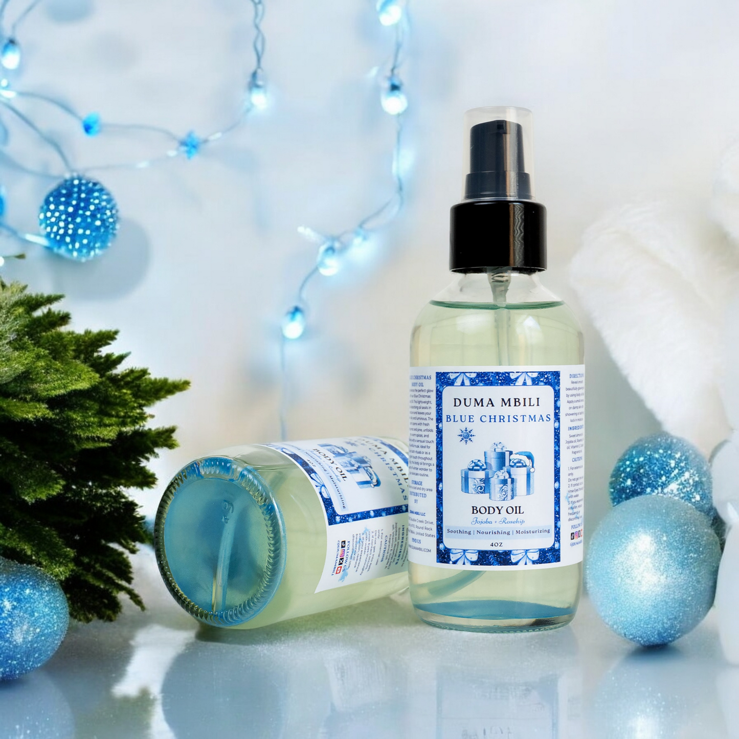 Blue Christmas Body Oil