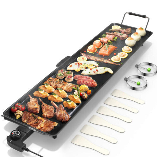 35 Inch Electric Griddle with Precise Multi-level Temperature Control