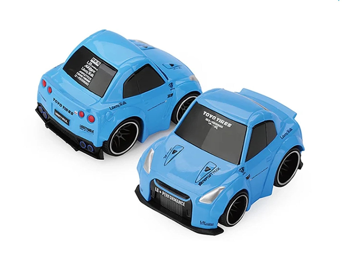 "QubeCarz" Series #2 Set of 3 pieces 1/64 Diecast Model Cars by Mini GT