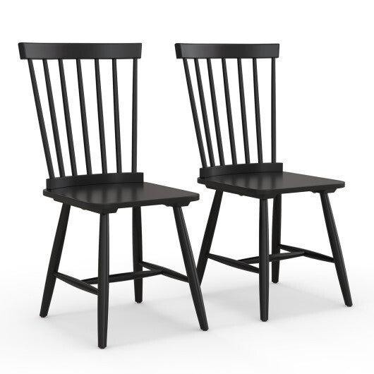 3-in-1 Dining Set: Windsor Chairs  Industrial Sideboard & Wall-Mount Wine Rack Combo