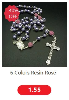Religious Catholic Cross Bracelet Wooden Beads Wrap Braided Jesus Prayer Bracelets Handmade Jewelry Gift