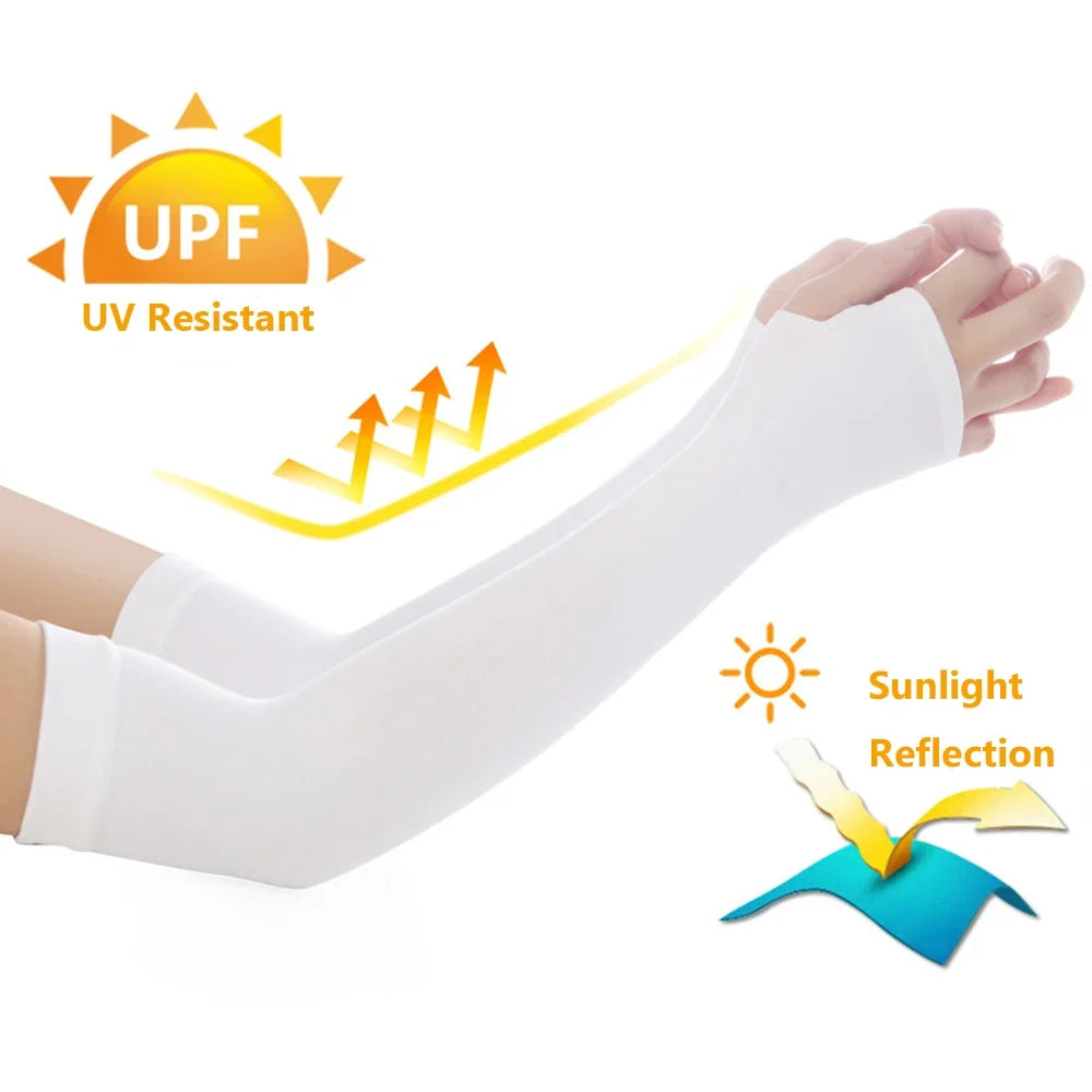 Warmer Running Summer Cooling Basketball Outdoor Sport Arm Sleeves Sun Protection Arm Cover