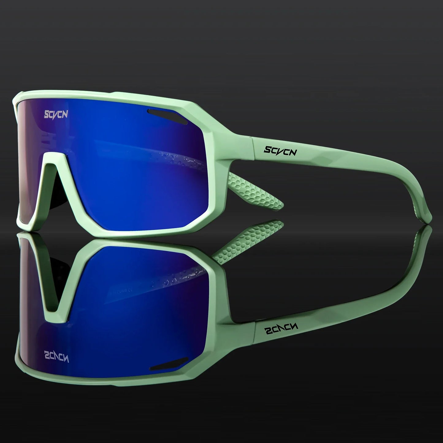 SCVCN New Cycling Glasses Bike Sunglasses Men UV400 Eyewear Outdoor Sports MTB Goggles Bicycle Women Riding Hiking Sunglasses