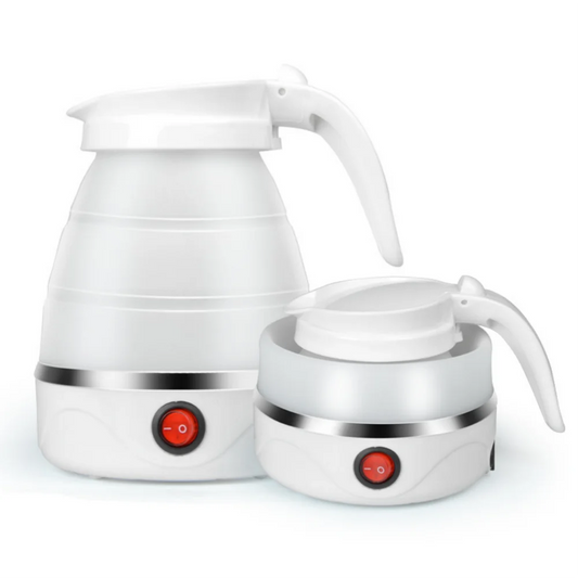 600ML Foldable Electric Travel Kettle Portable Water Boiler