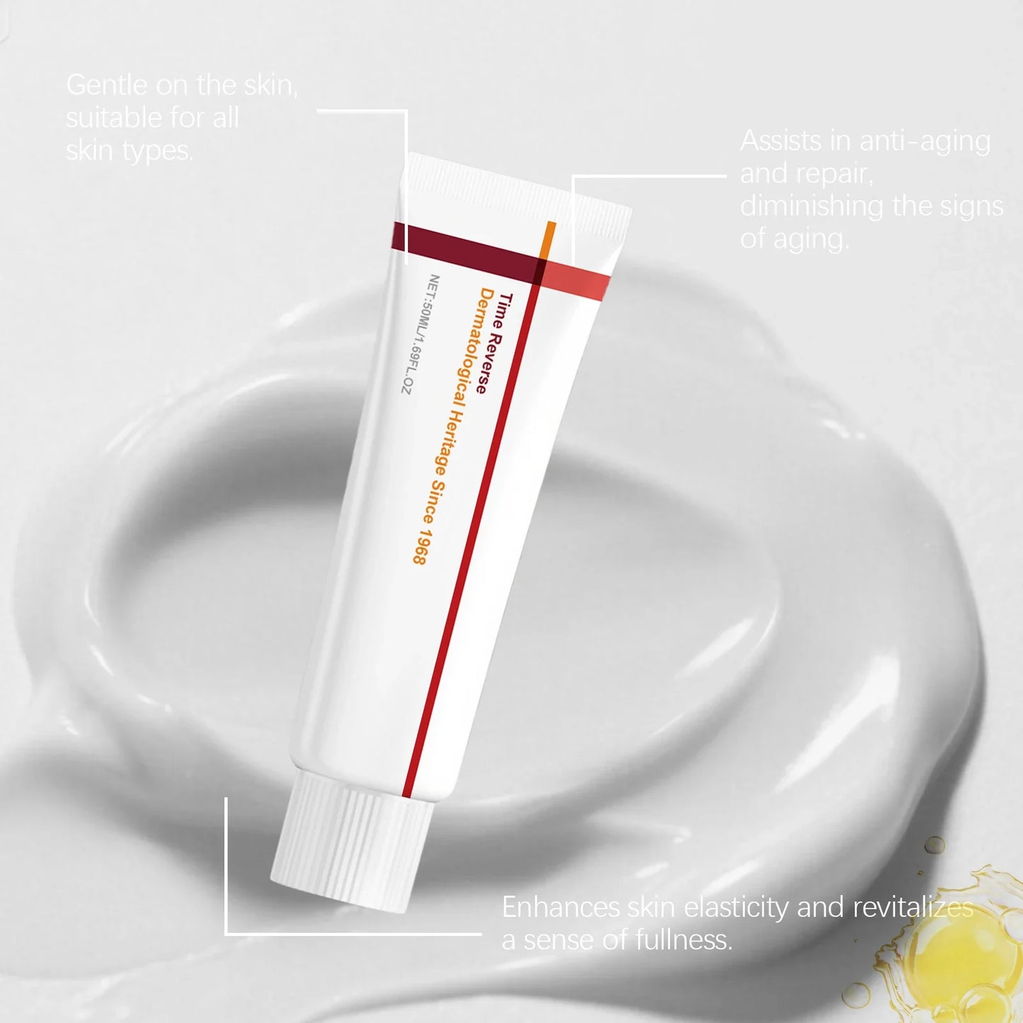 1/2/3/4pc Centella Asiatica Soothing Cream Hydrating Calming Redness Firming Even Skin Tone Fade Pigmentation Facial Moisturizer