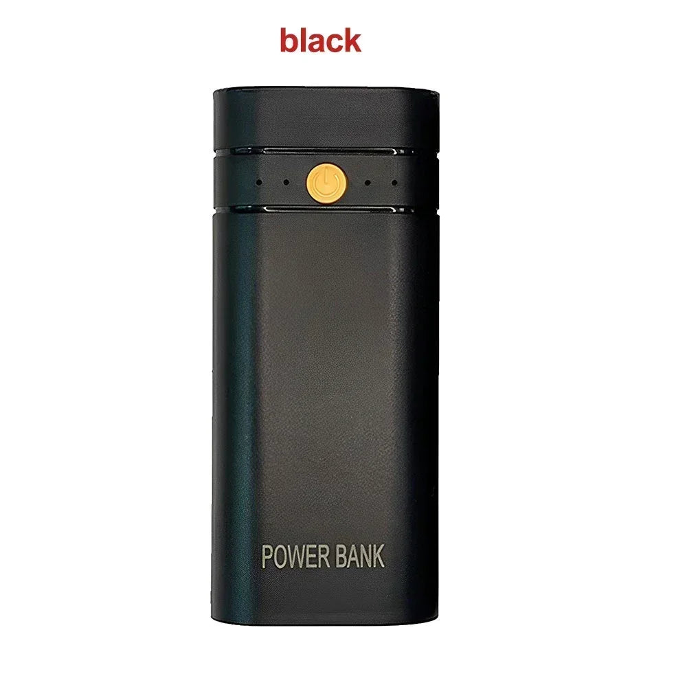 5V 2A 6000mAh 2X 18650 USB Type-C Battery Charger Case For Phone Electronic Charging DIY Not Including Batteries Power Bank Box