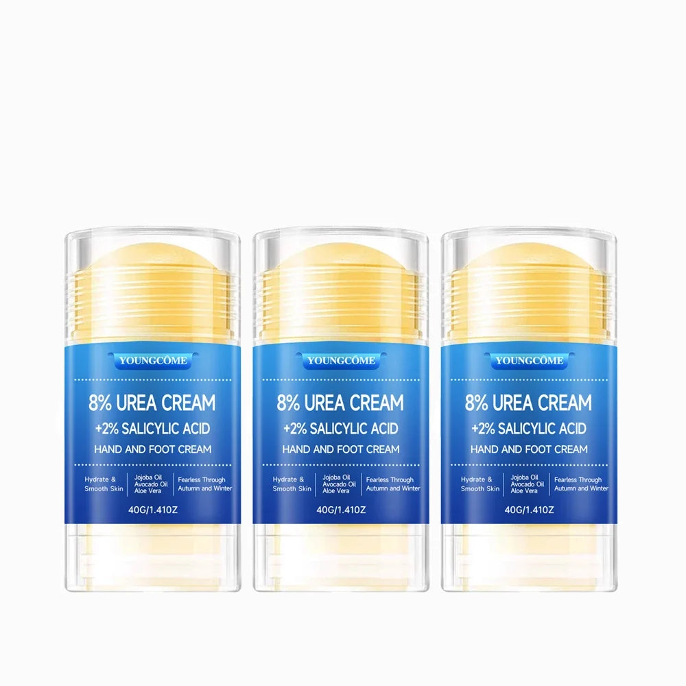 8% Yoicream Foot Plus 2% Salicylic Acid Foot Cream and Hand Cream Maximum Strength Hyaluronic Acid, Tea Tree Included