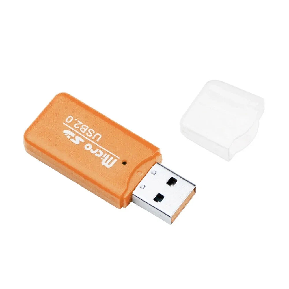 NNBILI USB micro-SD/TF Card Reader USB 2.0 Mini Mobile Phone Memory Card Reader High Speed USB Adapter For Laptop Computer