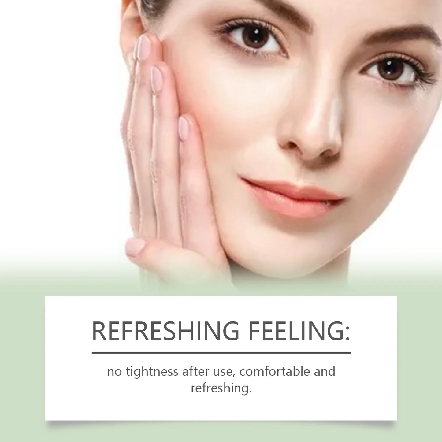 HOYGI Hyaluronic Acid Cleanser Oil Control Blackhead Remover Facial Skin Pore Cleansing Gel Brightening Exfoliating Face Wash