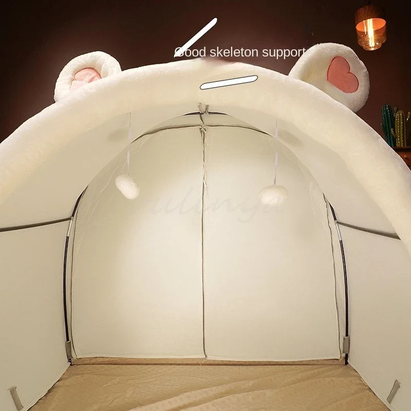 Cute Oversized Adult Child Plush Tent Cozy House Lazy Person Sofa On The Ground Cat's Nest Christmas Cushions Sitting Cushion