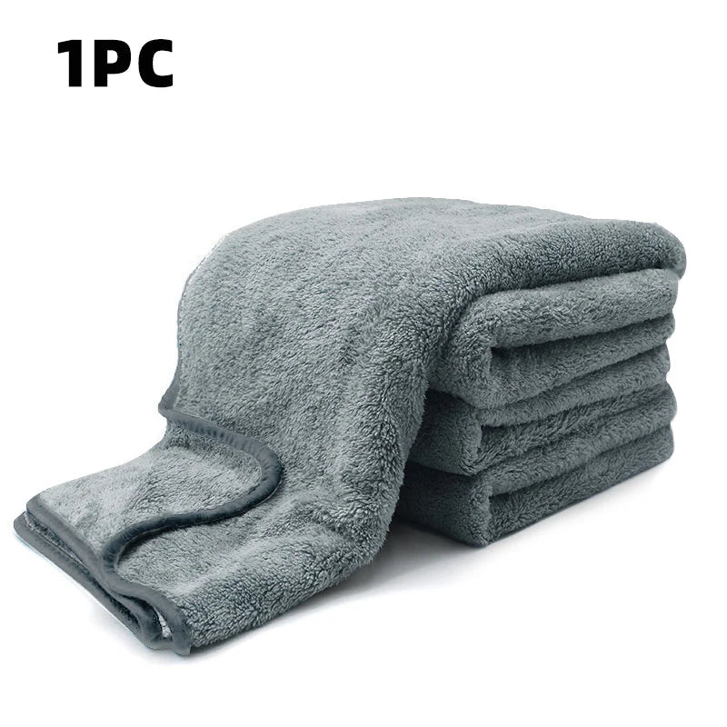SEAMETAL Microfiber Auto Wash Towel Super Absorbency Car Cleaning Drying Towel Multifunctional Cloths for Car Wash Accessories
