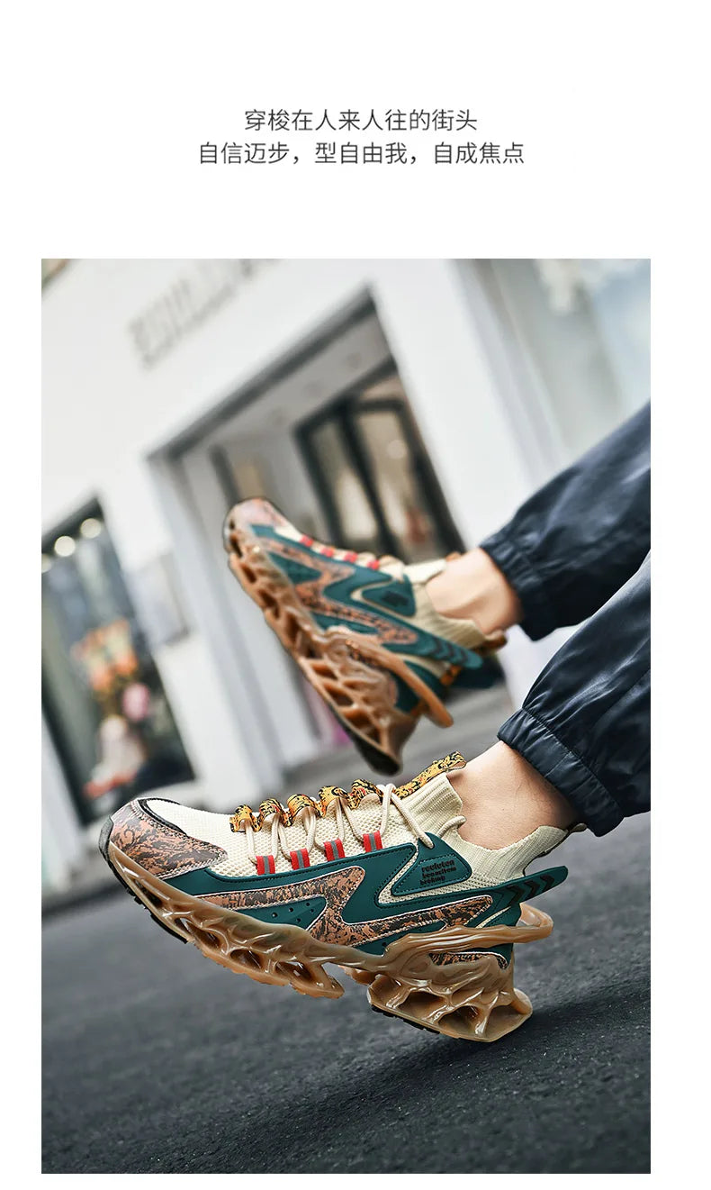 Casual Men's Sneakers Breathable Luxury Trainer Race Shoes Fashion Running Tenis for Men And Women