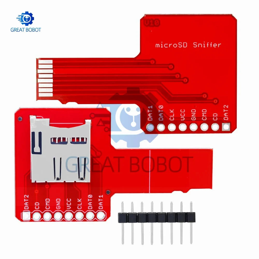 1~3PCS Micro SD Sniffe TF card spi  adapter board module for arduino