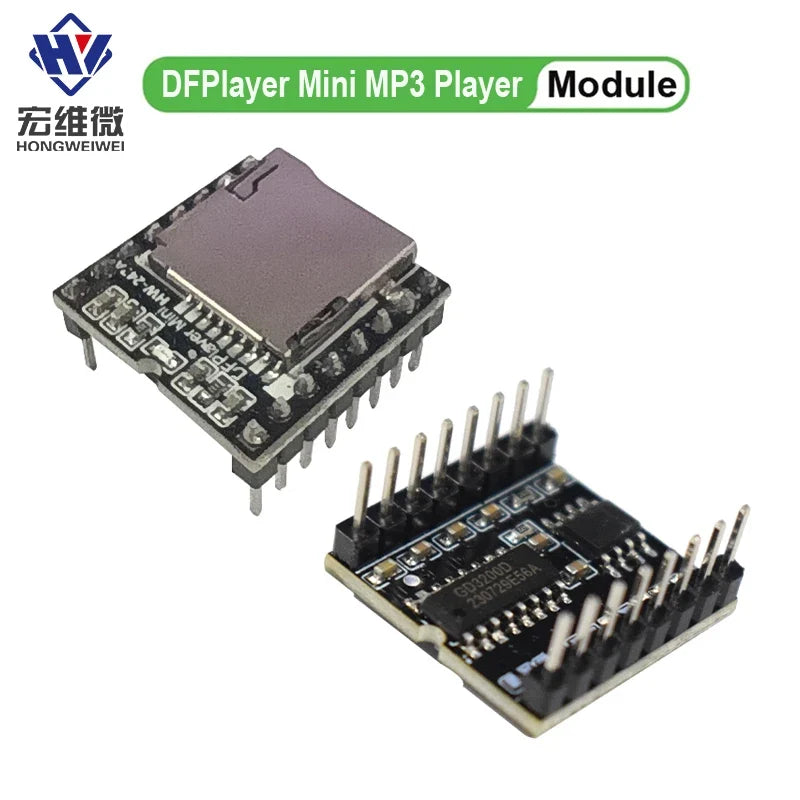 DFPlayer Mini MP3 Player Module 16P TF Card U Disk DF Player Audio Voice Module Board