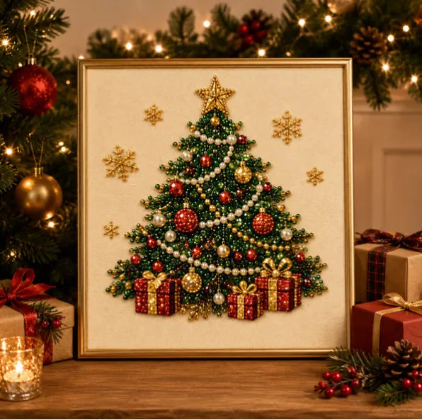 Originality Diamond-Painting Kit Holiday Pearl Diamond-Painting Art DIY Assembly Craft Activity Home Decor Christmas Gifts