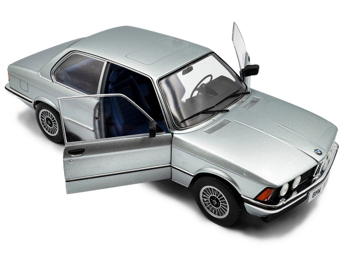 1980 BMW 323i Sapphire Blue Metallic 1/18 Diecast Model Car by Solido