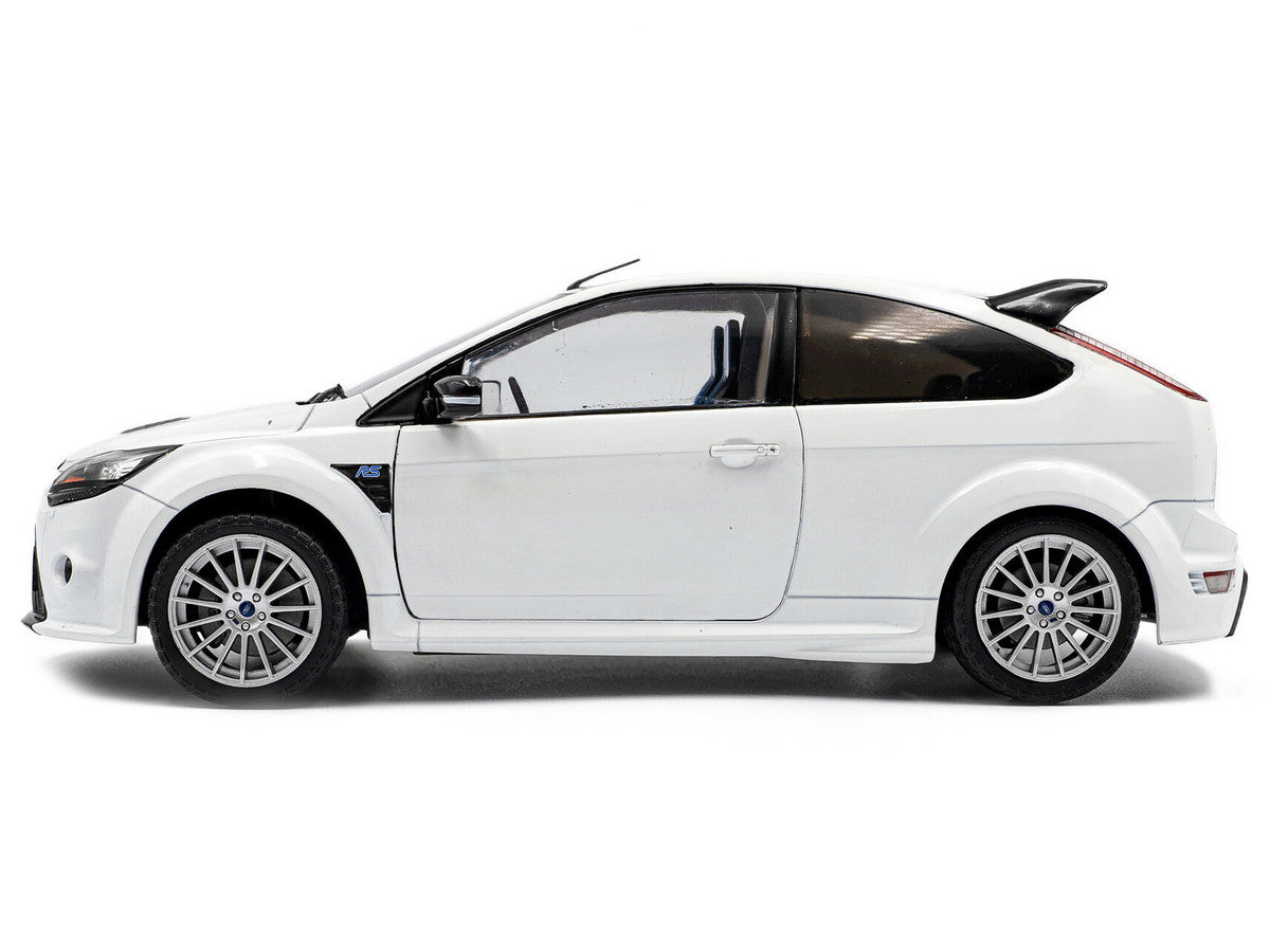 2009 Ford Focus RS MK2 Frozen White 1/18 Diecast Model Car by Solido