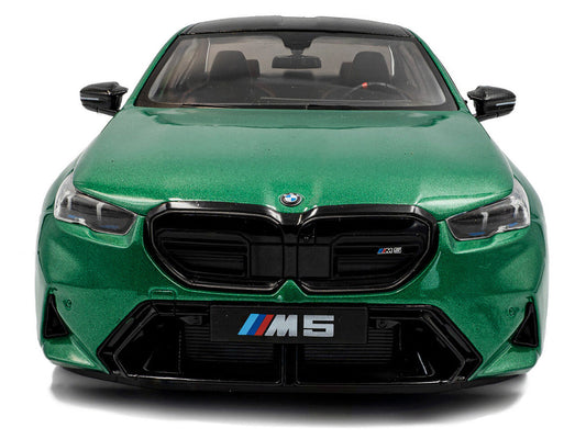 2025 BMW M5 Isle of Man Green Metallic 1/18 Diecast Model Car by Solido