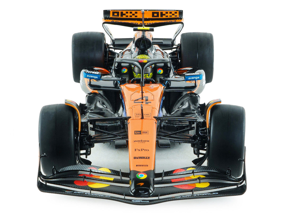 McLaren MCL39 #4 Lando Norris "OKX" Winner Formula One F1 "Australian GP" (2025) "Competition" Series 1/18 Diecast Model Car by Solido