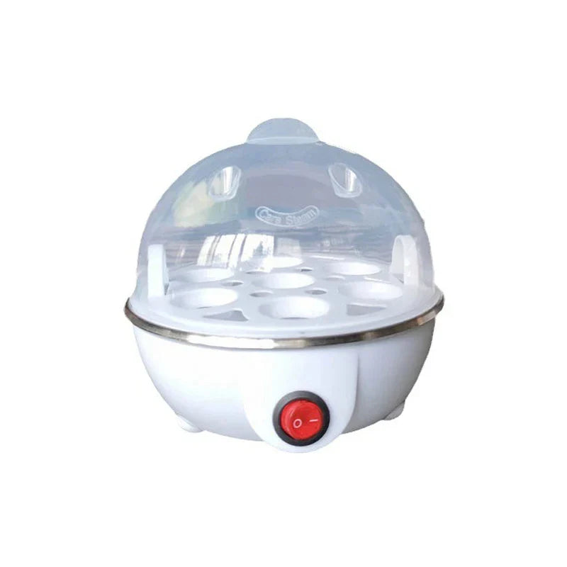 HOMEFISH Egg Cooker Automatic Power Off Home 7 Eggs Multi-Functional Steamed Egg Custard Boiled Egg Machine Breakfast Artifact