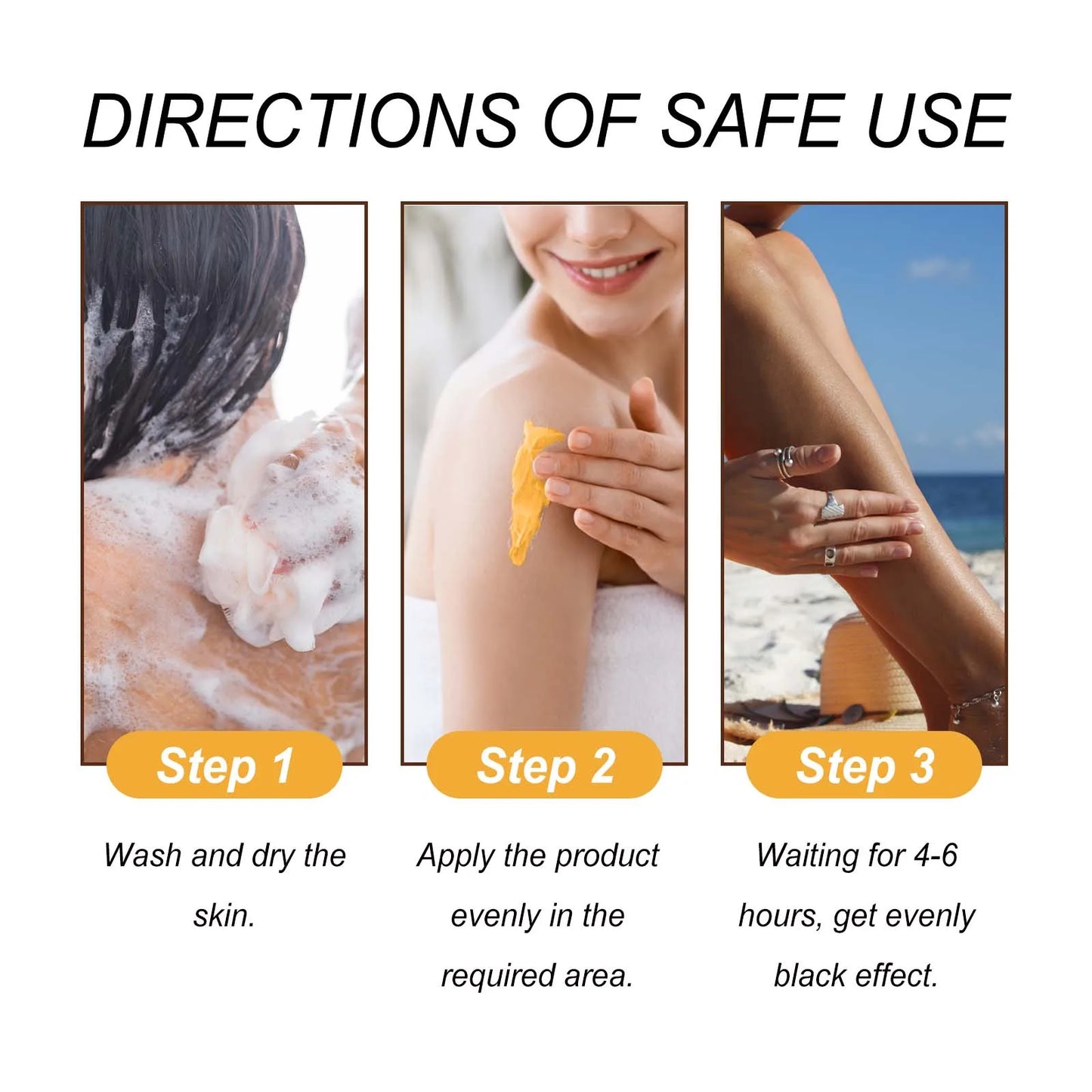 Self Tanning Cream Fake Tan Natural Glow Body Bronzing Nourishing Skin Summer Long Lasting Coloring Bronze Cream Sunless Tanner