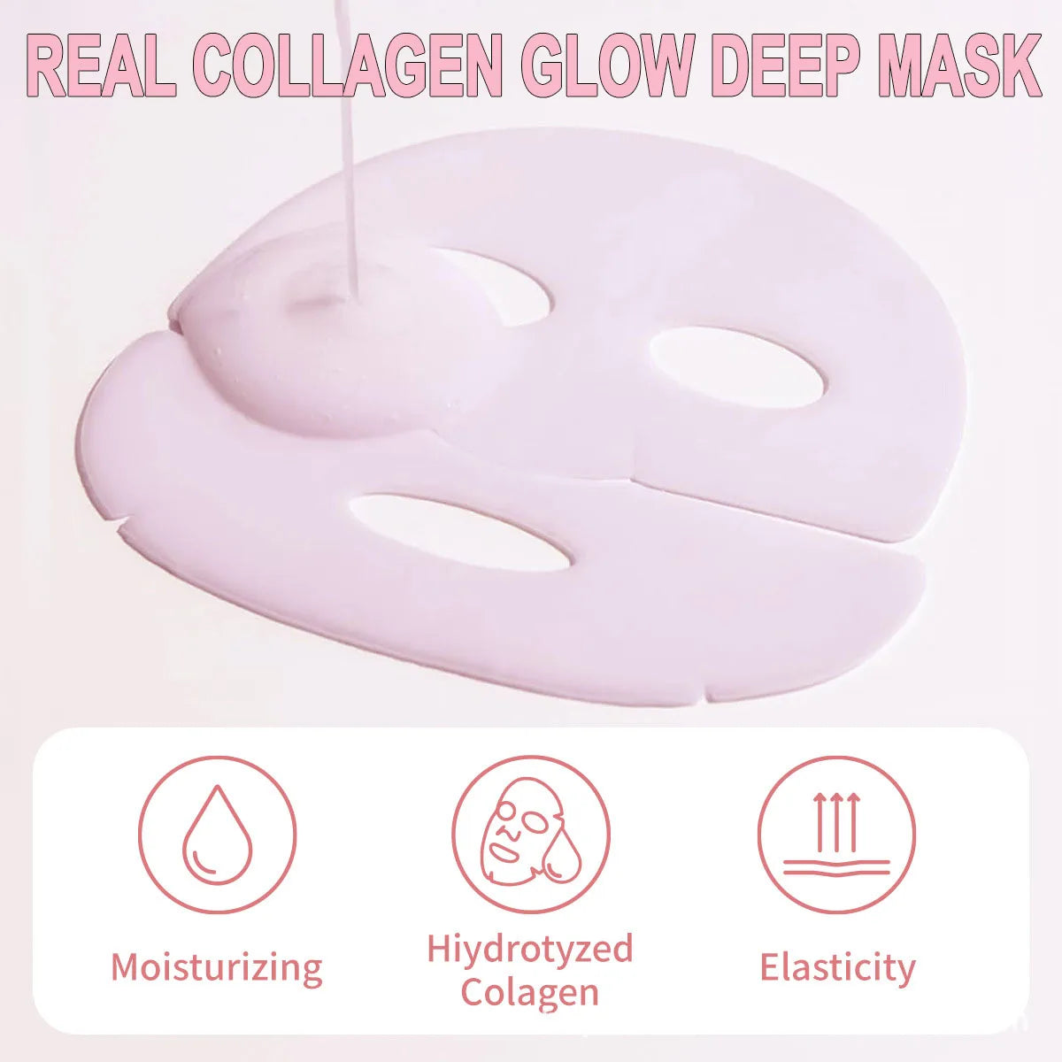 Overnight Collagen Mask Salmon DNA PDRN Face Mask For Glass Glow Skin Elasticity Hydrating Firming Smooth korean Skincare
