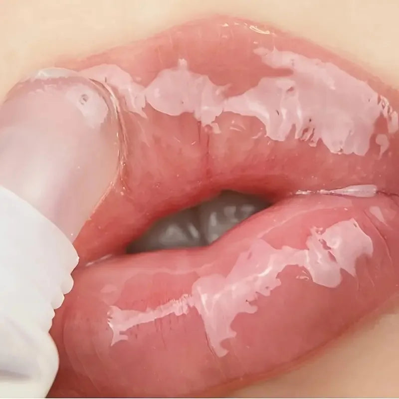 Hydrating 18ml Lip Gloss Moisturizing Lip Oil for Plump, Glossy Lips, Lightens Fine Lines, Suitable for All Skin Types Makeup