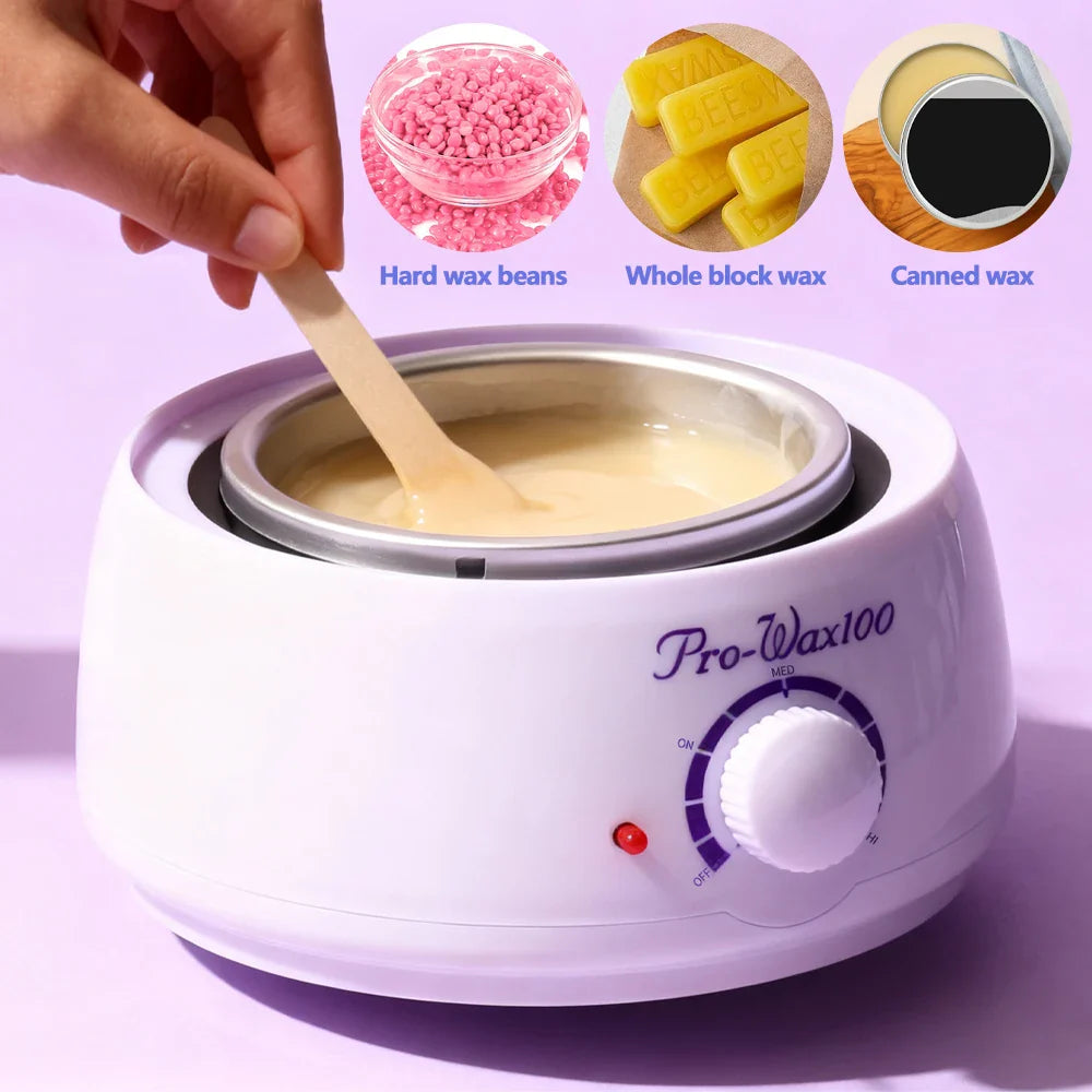 Professional Wax Warmer Heater for Depilatory Epilator Paraffin Wax Bean Bead Heating Machine Hair Removal Tool