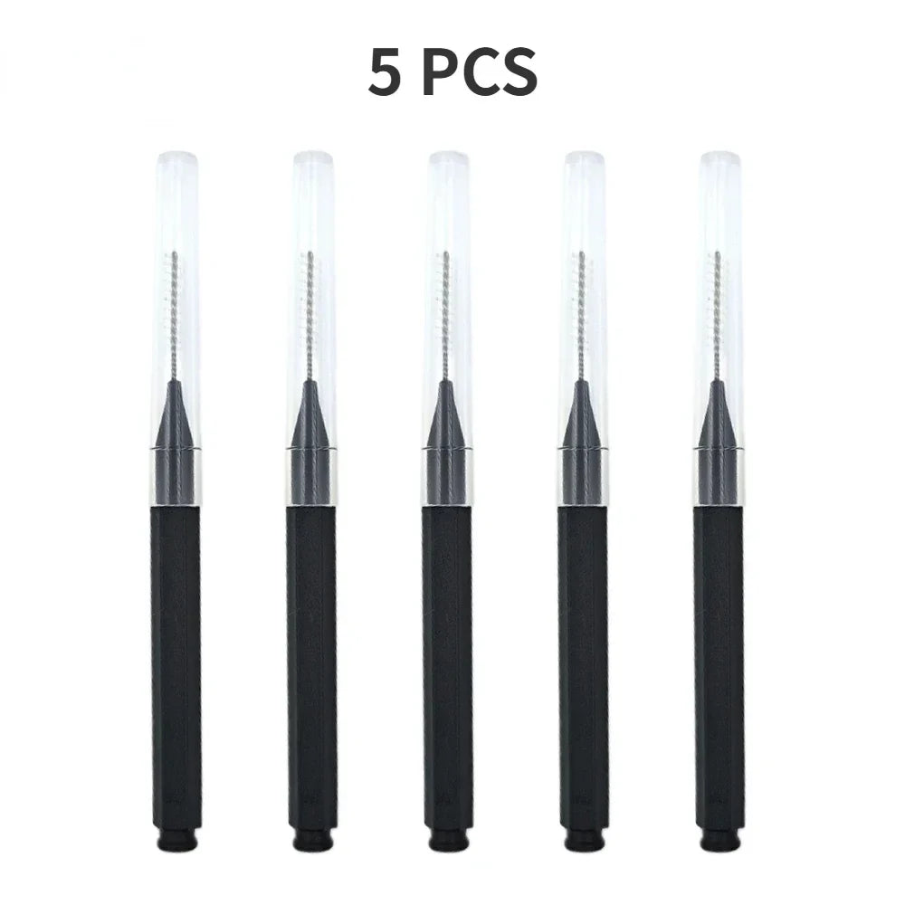 10/50PS Portable Mini Eyebrow Brushes Disposable Eyelash Brow Lifting Brush Applicators Lash Extension Comb Beauty Makeup Tools