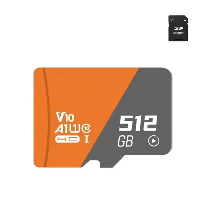 2TB TF SD Card Memory Card High Speed TF/SD 128GB 256GB 512GB 1TB Mini Memory Card Class 10 For Camera/Phone/Computer 2026