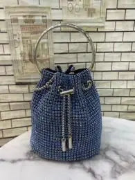 Women's bag 2024 a w bucket bags Women's inlaid diamond bag Fashion dinner women luxury single shoulder designer handbags