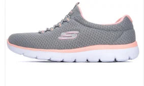 Skechers  2026 Slip On Breathable Mesh Memory Foam Walking Sneakers Lightweight Daily Casual Trainers Multiple Colors 12980-NVHP