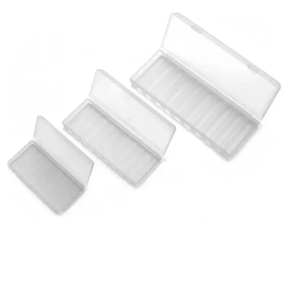 10 Slot Battery Storage Box Transparent 1PCS Battery Storage and Organizing Box for AAA/AA Plastic Battery Organizer Accessories