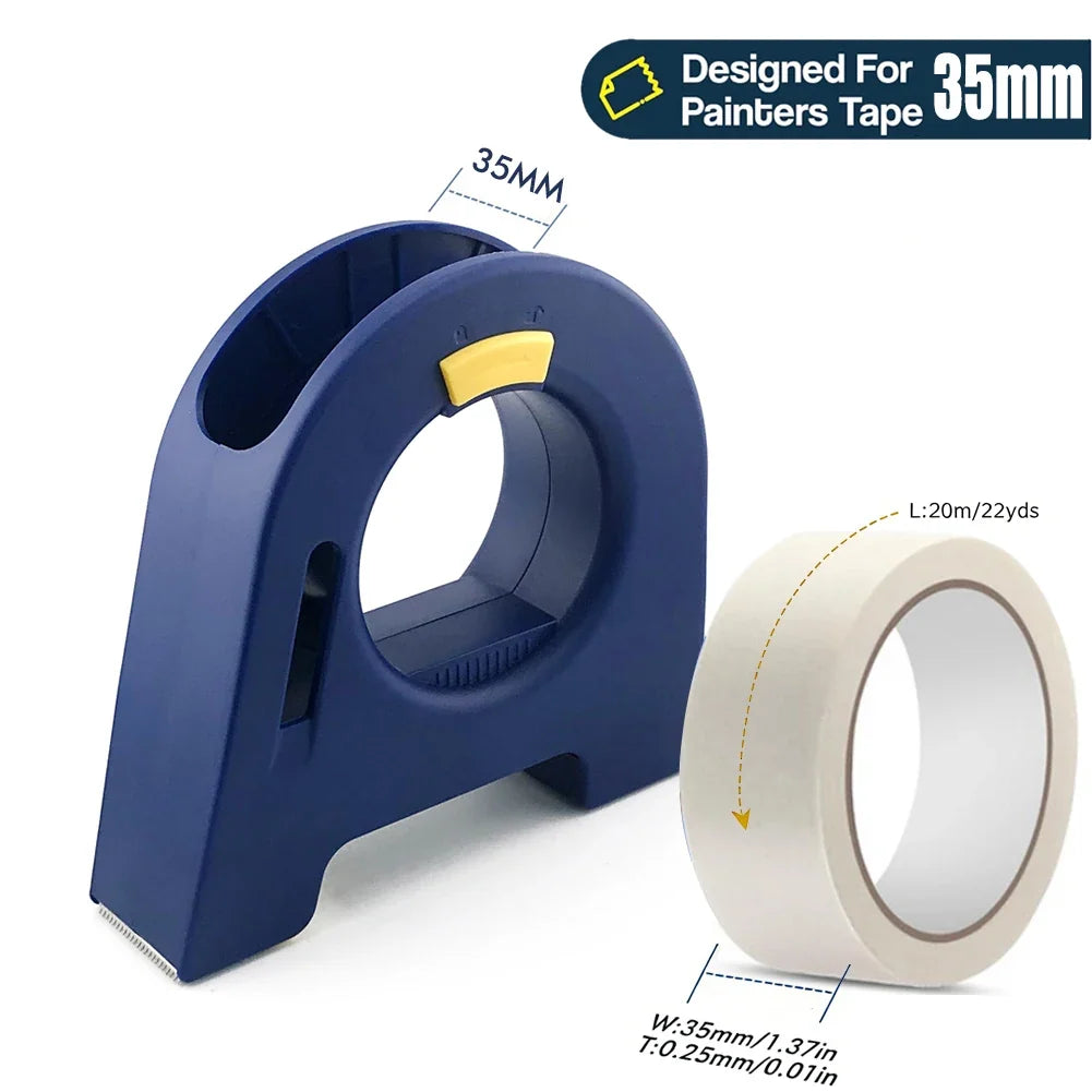 Masking Tape Applicator Tool Manual Paper Tape Dispenser for Wall Painting Caulking Aid Fall Home Renovation DIY Tool